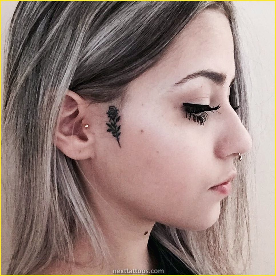 Female Face Tattoo Ideas and Meanings
