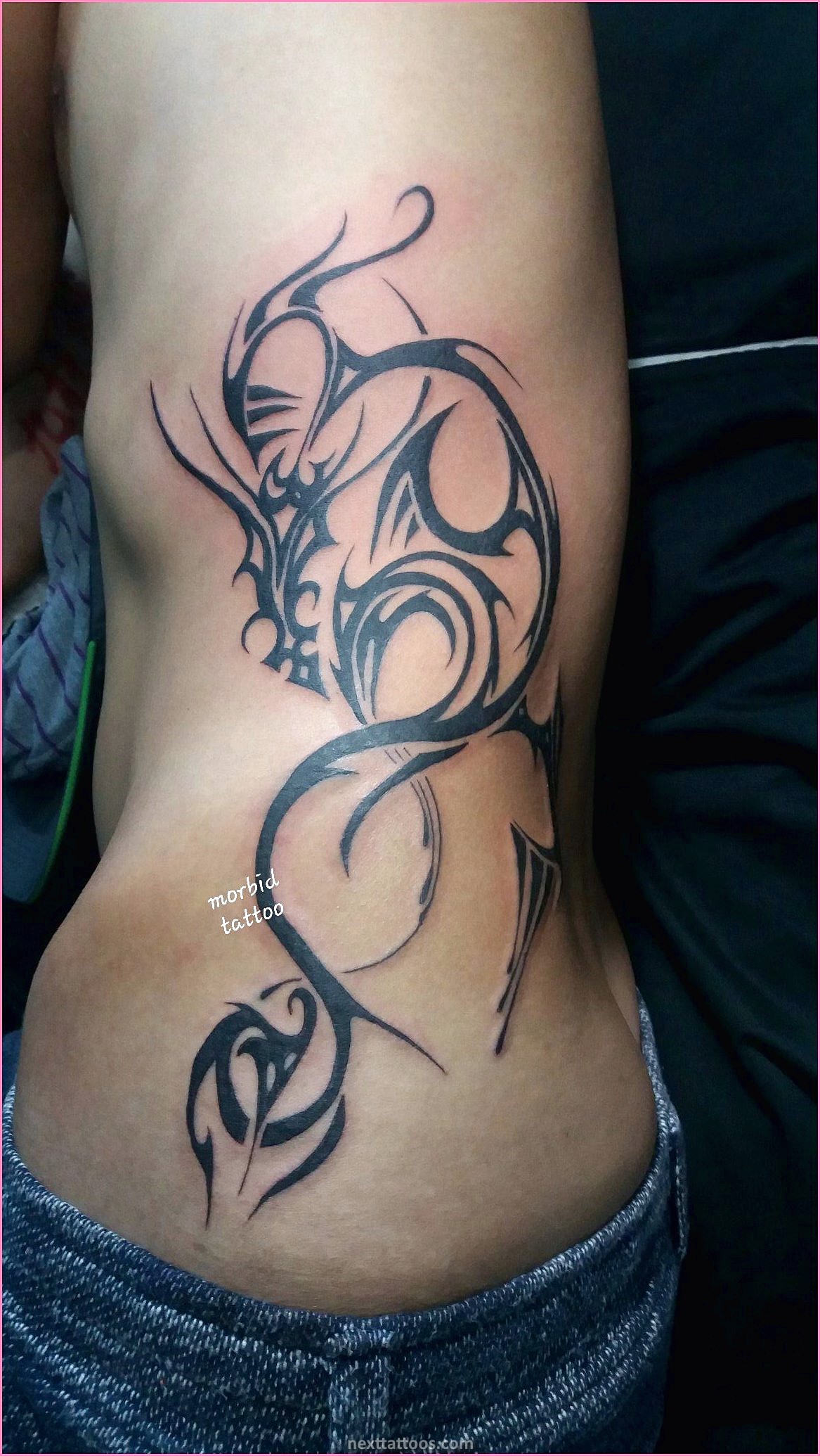 Rib Cage Tattoos For Females