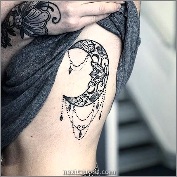 Rib Cage Tattoos For Females