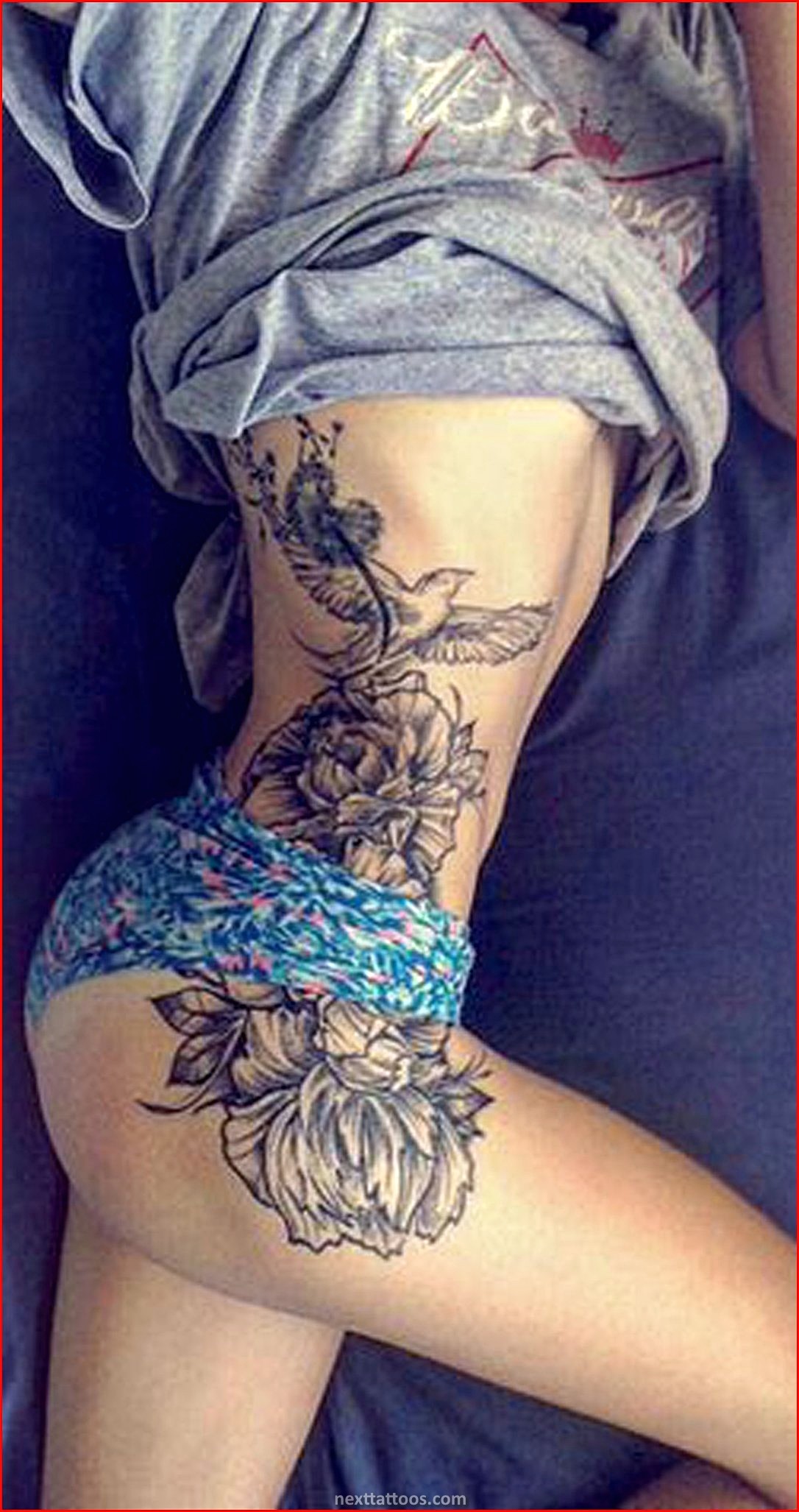 Rib Cage Tattoos For Females