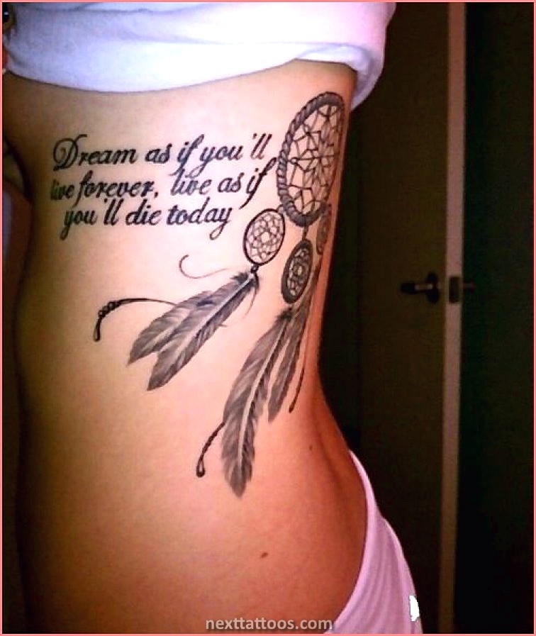 Rib Cage Tattoos For Females