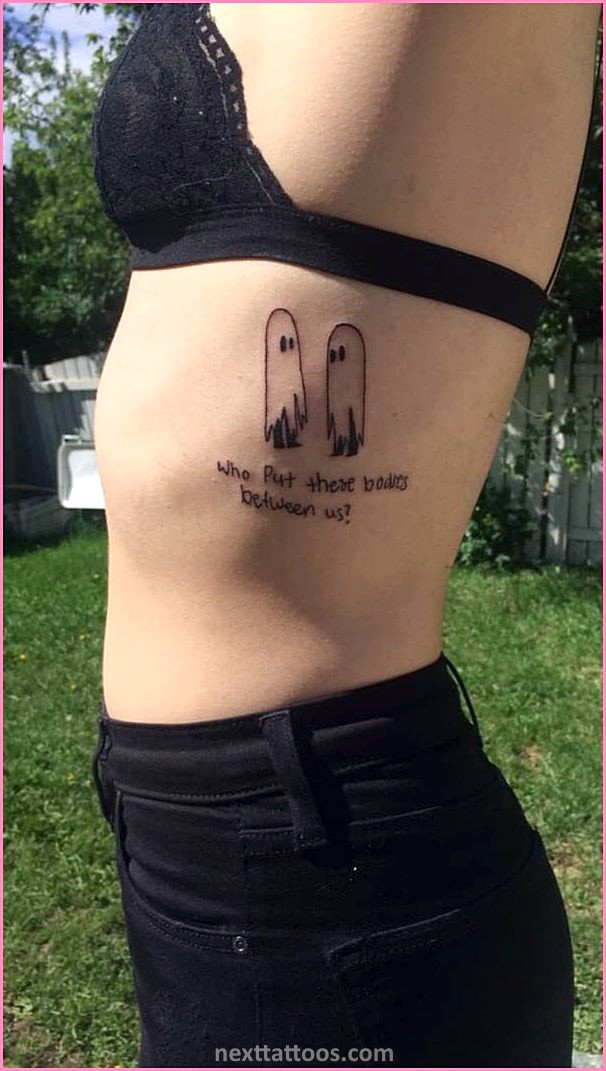 Rib Cage Tattoos For Females