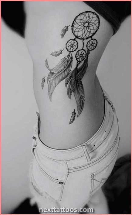 Rib Cage Tattoos For Females