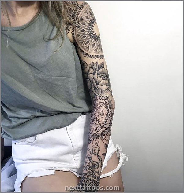 Female Sleeve Tattoos Ideas - Cute Sleeve Tattoo Ideas For Girls