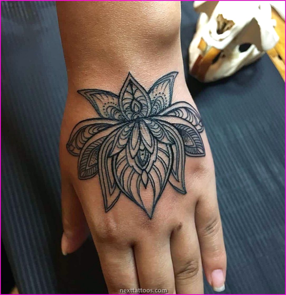 Female Hand Tattoo Ideas - How to Choose Feminine Mandala Hand Tattoo Designs