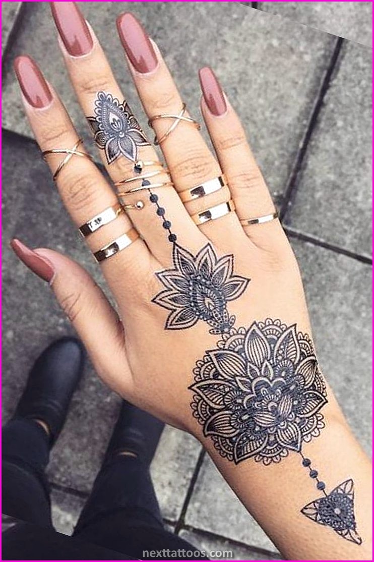 Female Hand Tattoo Ideas - How to Choose Feminine Mandala Hand Tattoo Designs