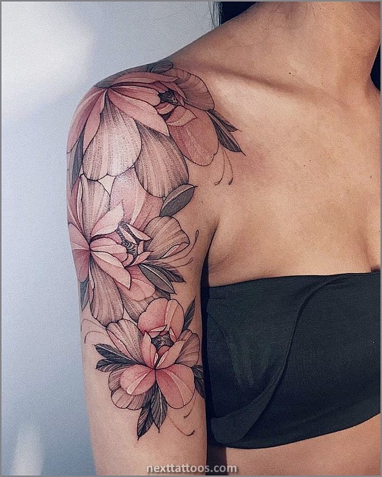 Girly Half Sleeve Tattoo Ideas For Females