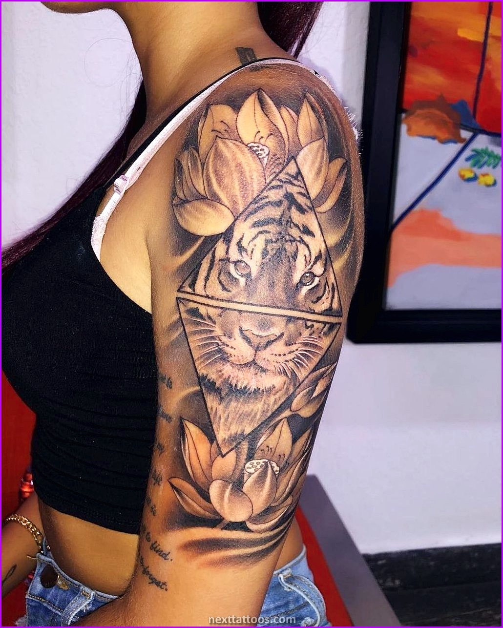 Girly Half Sleeve Tattoo Ideas For Females