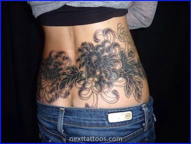 Stretch Mark Stomach Tattoos For Females