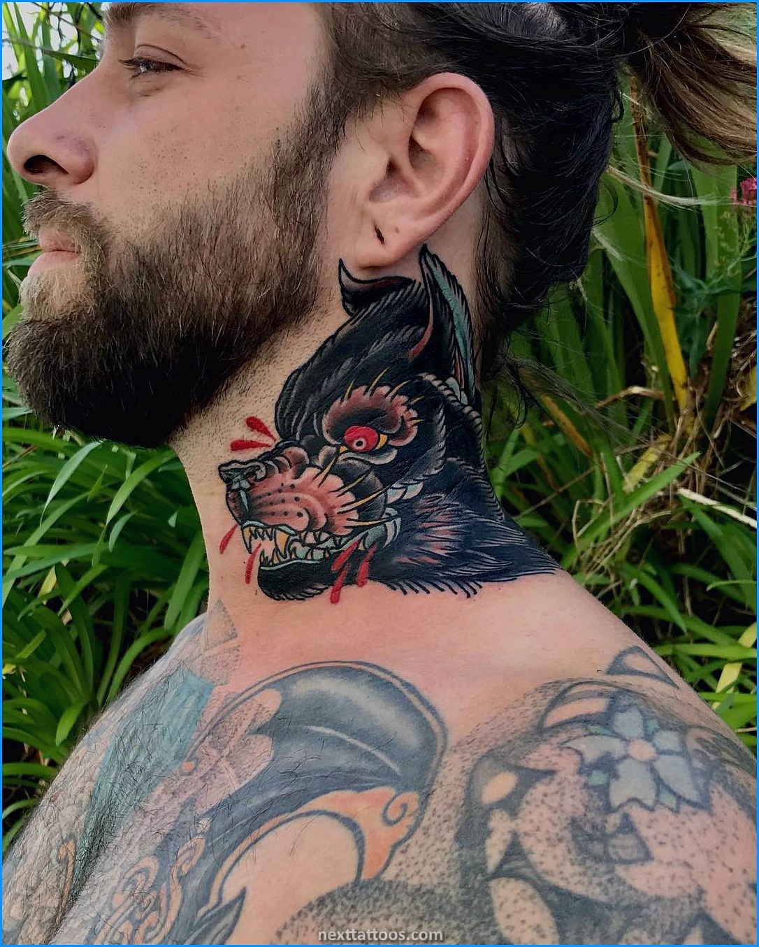 Male Side Neck Tattoos - The Best Male Side Tattoos