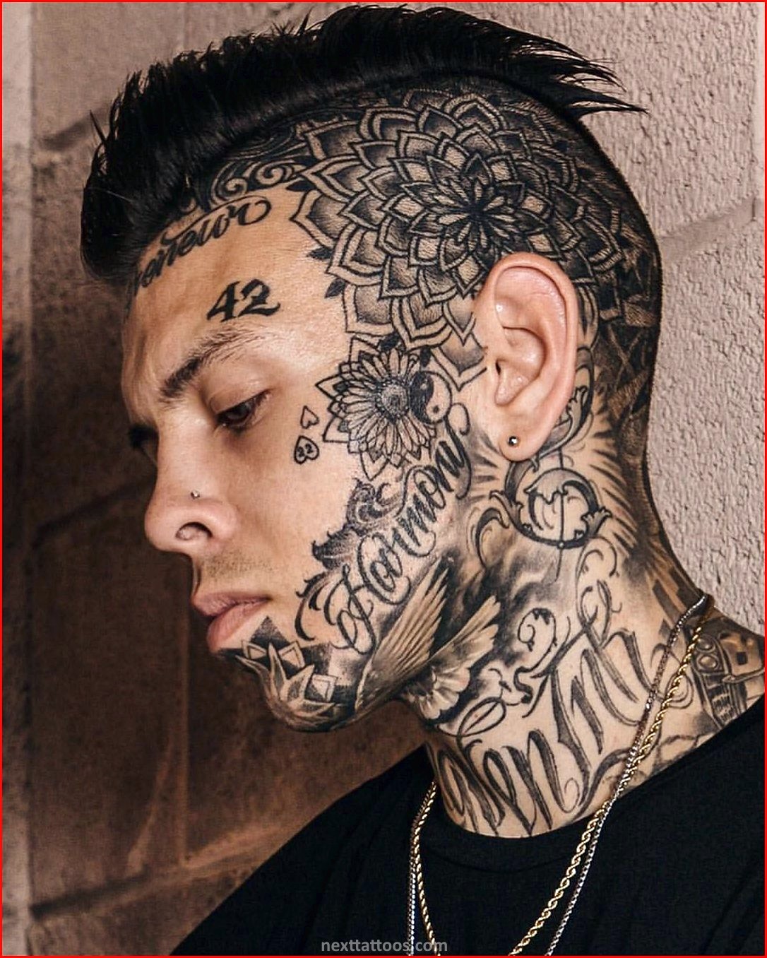 Male Face Tattoos - Why You Should Get One