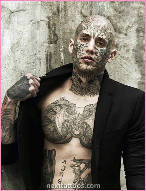 Male Face Tattoos - Why You Should Get One