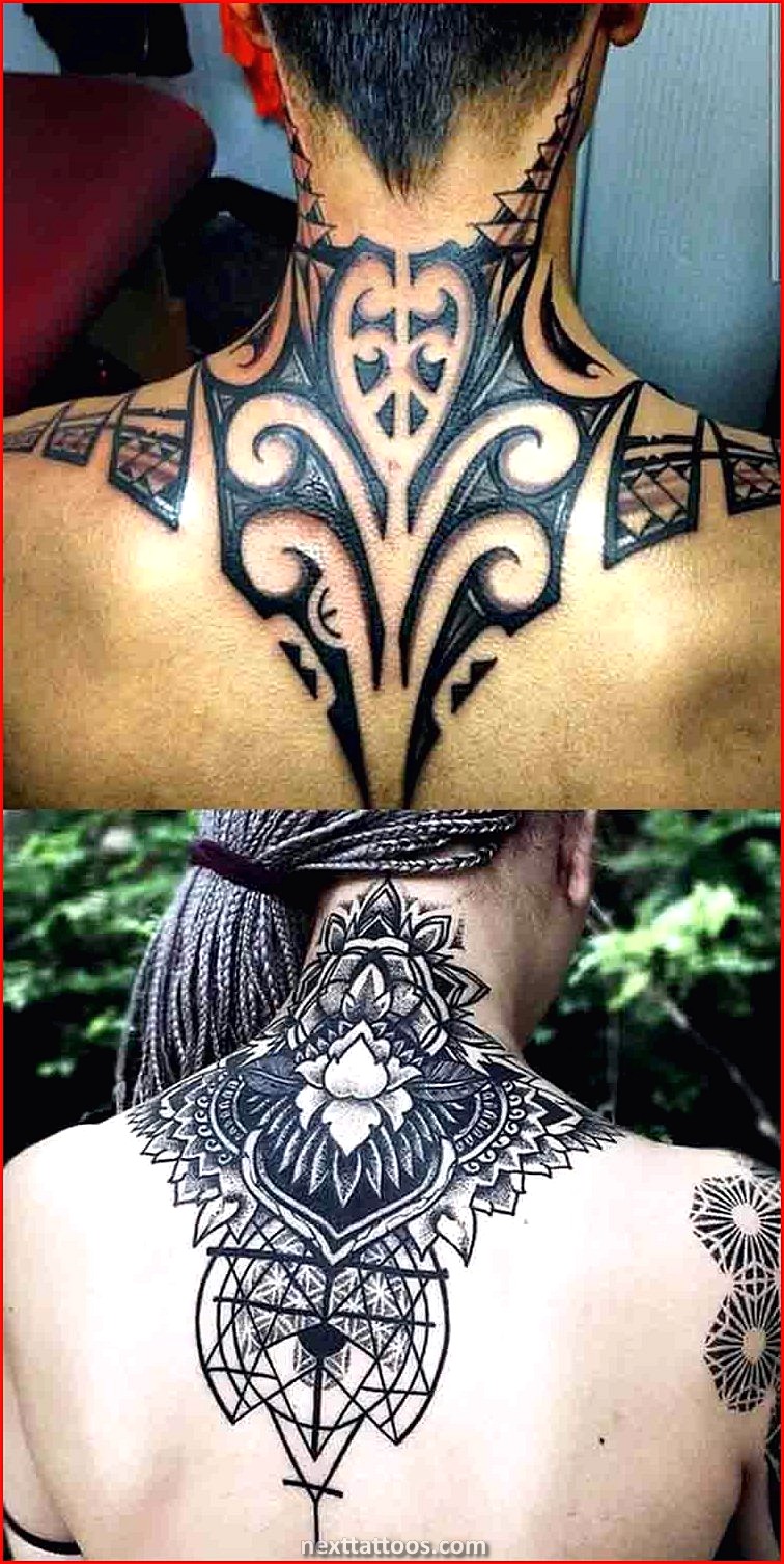 Male Back Neck Tattoos - Should You Get a Tattoo on Your Back?