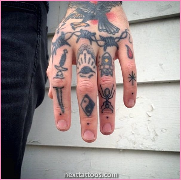 The Best Male Finger Tattoos Small