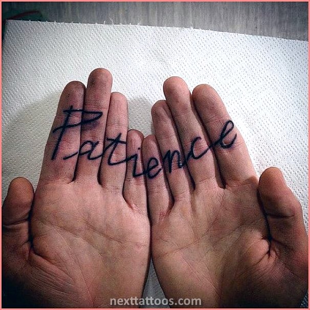 The Best Male Finger Tattoos Small