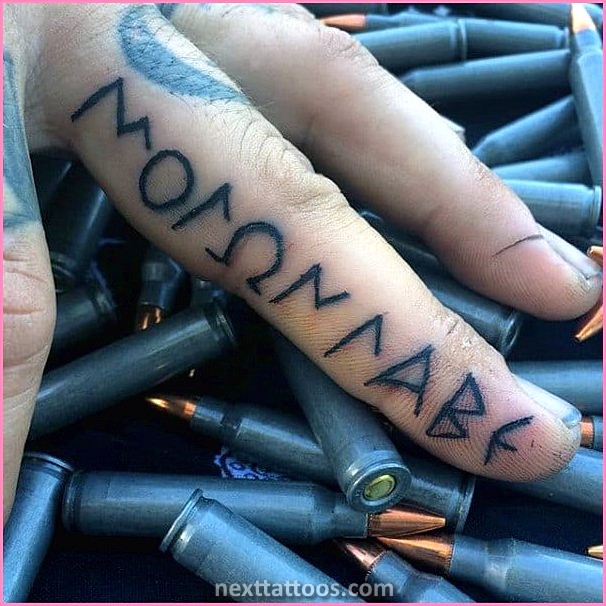 The Best Male Finger Tattoos Small