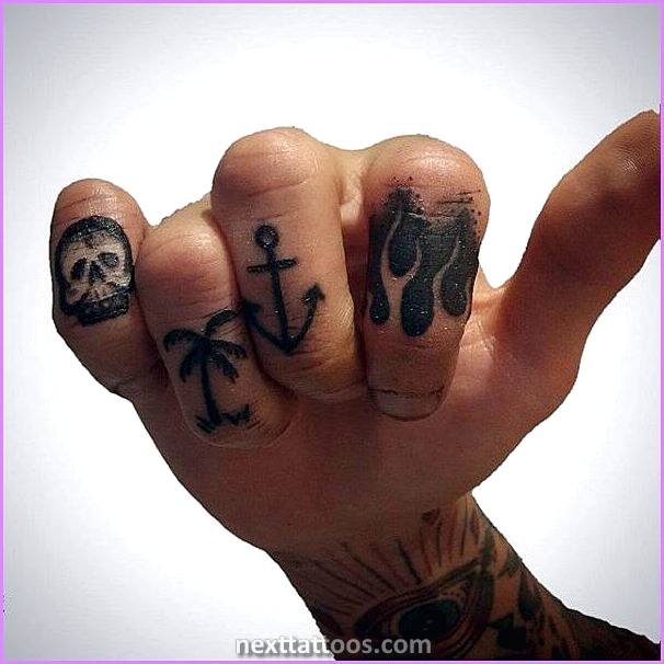 The Best Male Finger Tattoos Small