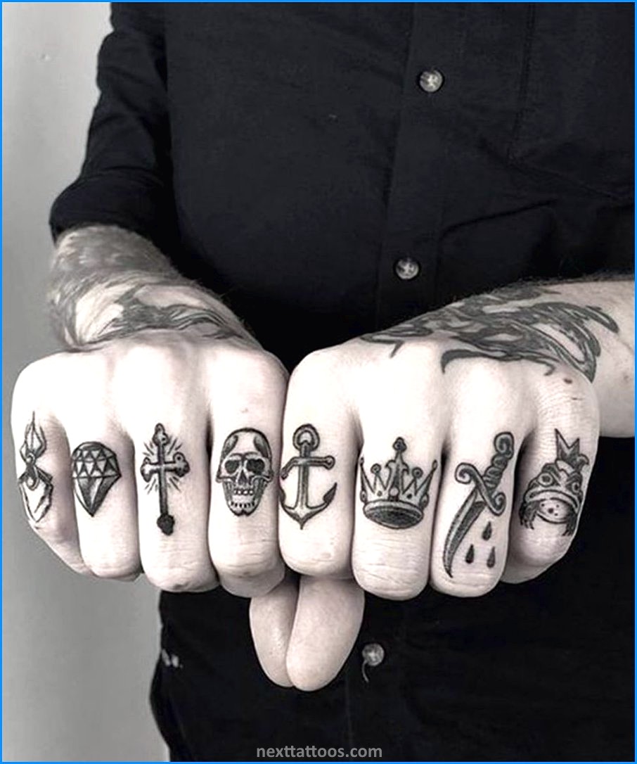 The Best Male Finger Tattoos Small