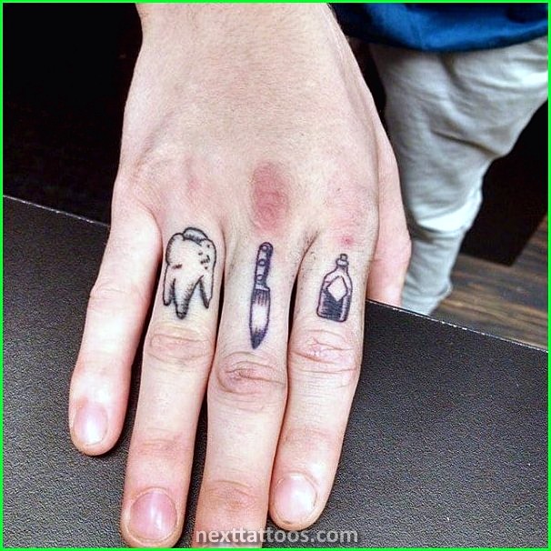 The Best Male Finger Tattoos Small