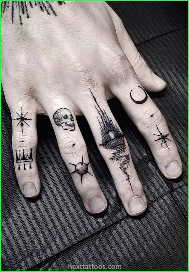 The Best Male Finger Tattoos Small