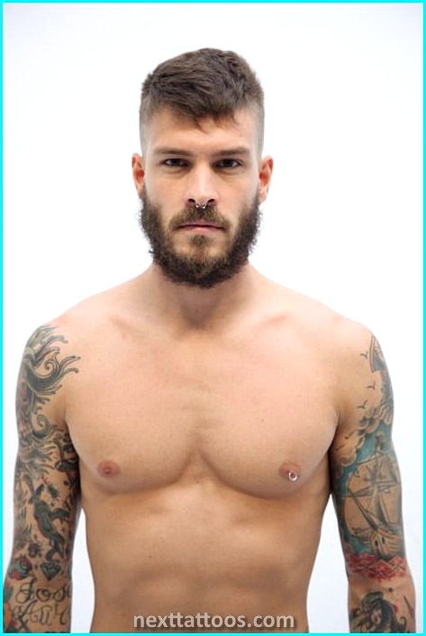 Male Nipple Tattoos