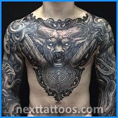 Male Nipple Tattoos