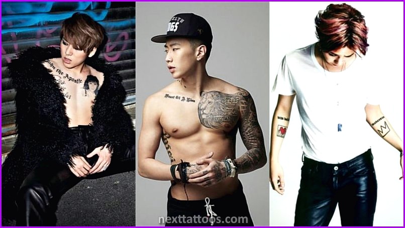 Male Kpop Idols With Tattoos