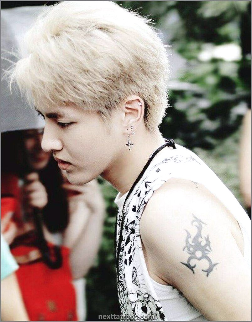 Male Kpop Idols With Tattoos