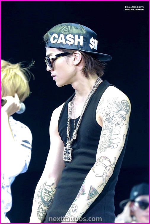 Male Kpop Idols With Tattoos