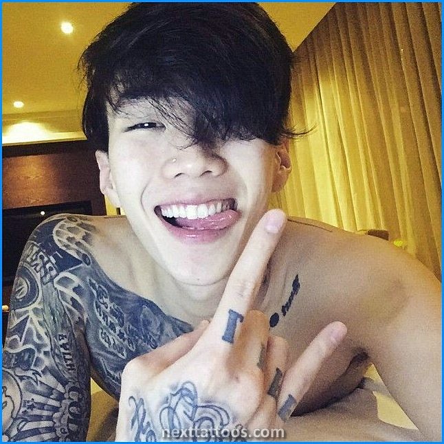 Male Kpop Idols With Tattoos