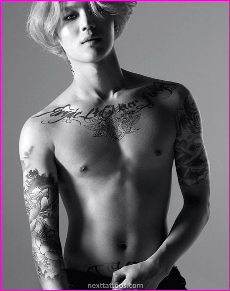 Male Kpop Idols With Tattoos