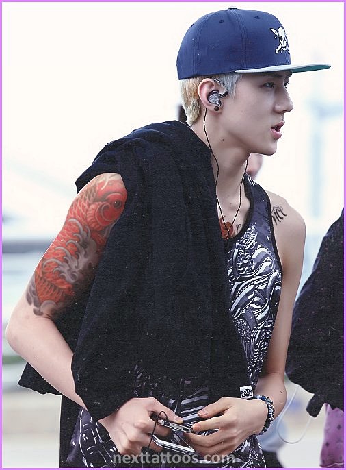 Male Kpop Idols With Tattoos