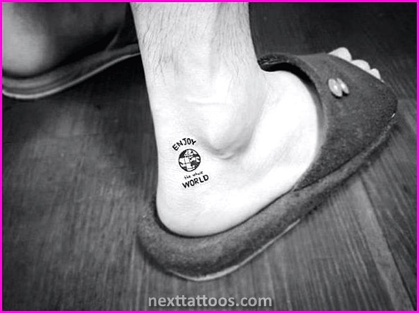 Why Are Male Ankle Tattoos So y?