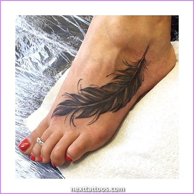 Small Male Foot Tattoos