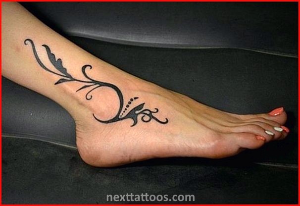 Small Male Foot Tattoos