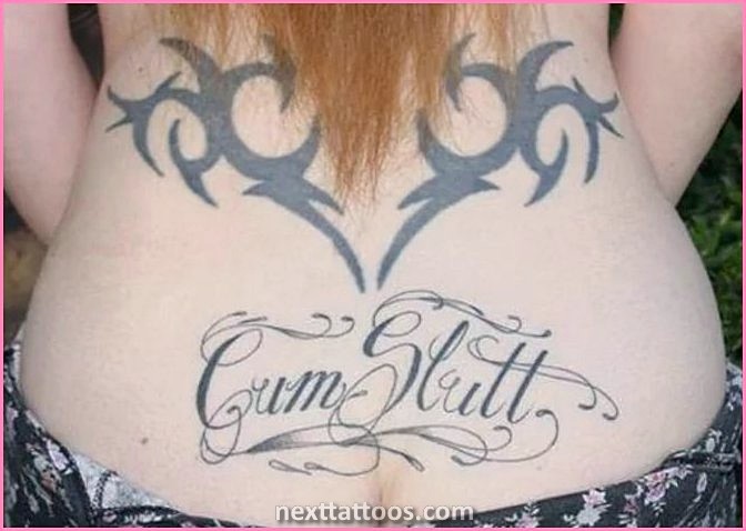 Male Tramp Stamp Tattoos