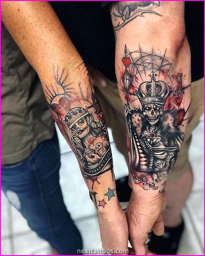 Male and Female Matching Tattoos