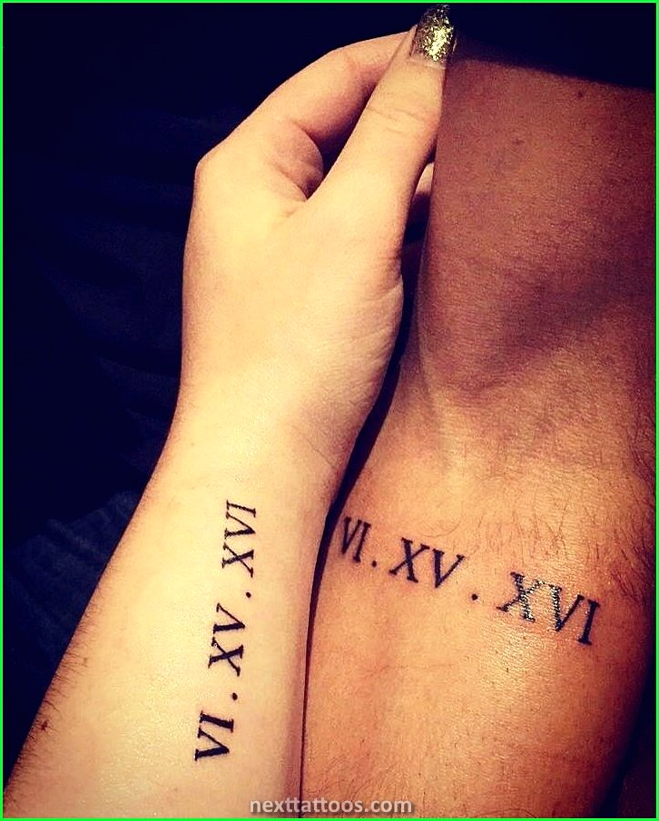 Male and Female Matching Tattoos