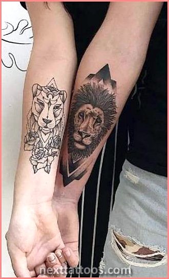 Male and Female Matching Tattoos