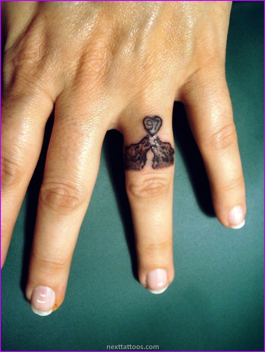 Male Ring Finger Tattoos