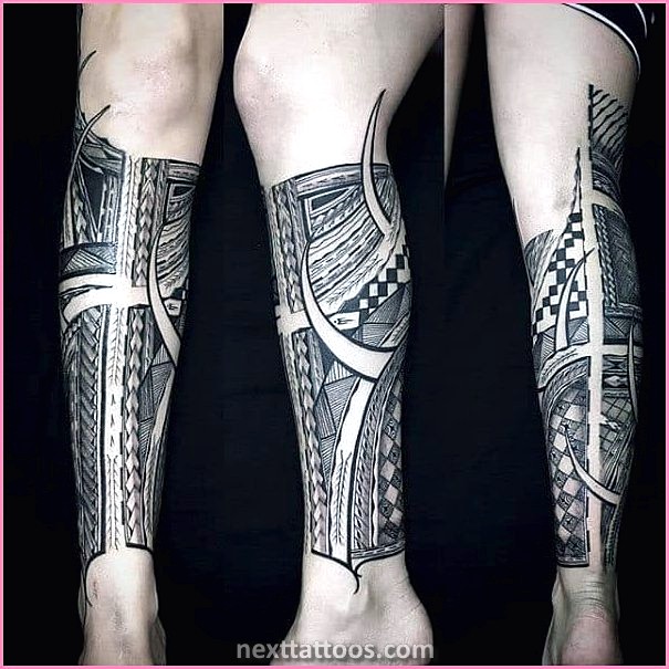 Male Shin Tattoos - Shin Tattoo Ideas For Men