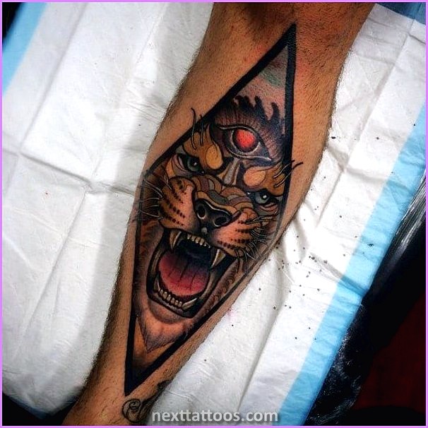 Male Shin Tattoos - Shin Tattoo Ideas For Men