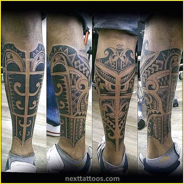 Male Shin Tattoos - Shin Tattoo Ideas For Men