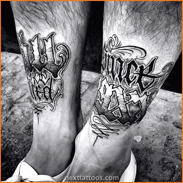 Male Shin Tattoos - Shin Tattoo Ideas For Men