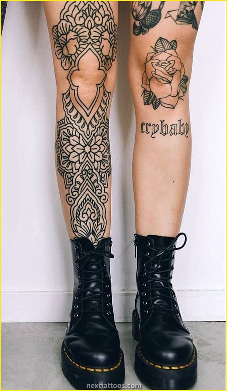 Male Shin Tattoos - Shin Tattoo Ideas For Men