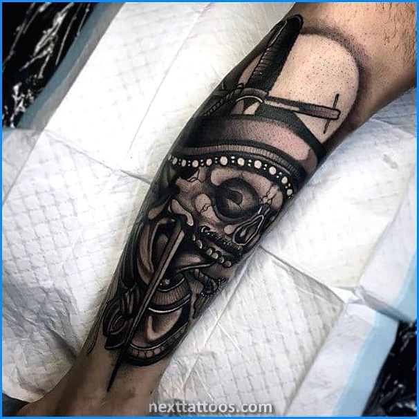 Male Shin Tattoos - Shin Tattoo Ideas For Men