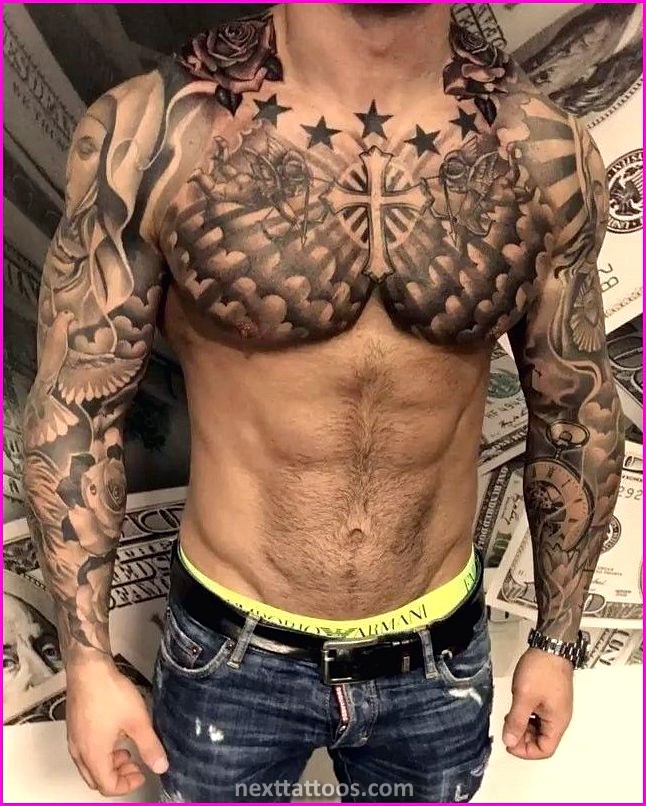 The iest Male Chest Tattoos