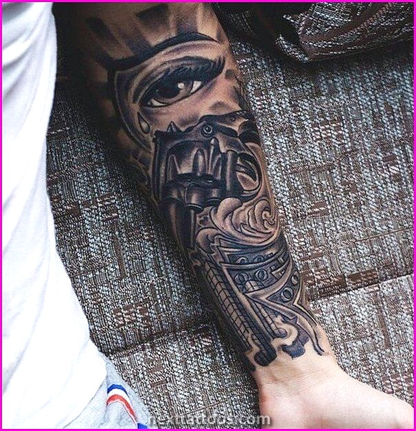 Inner Forearm Tattoos For Males