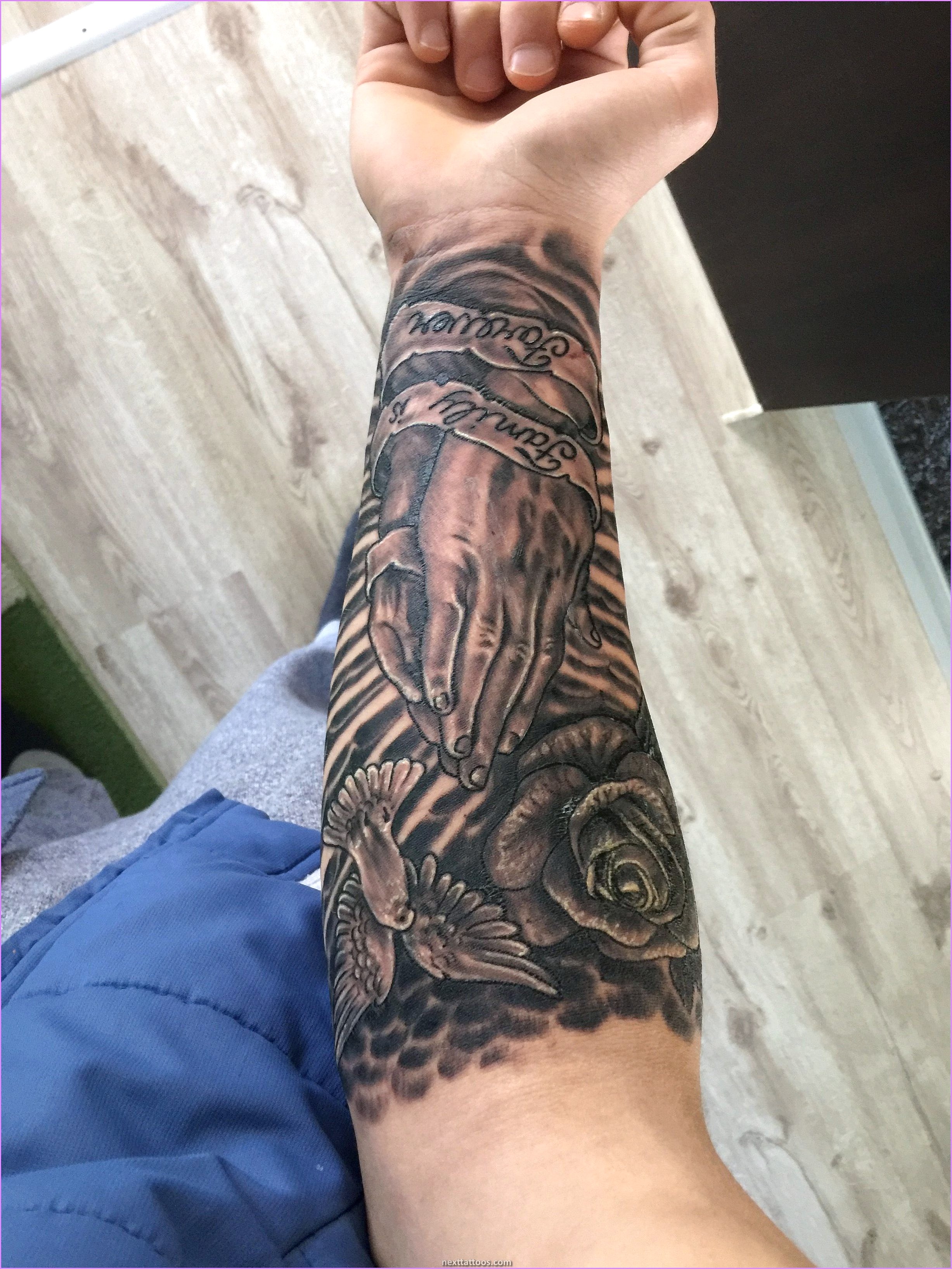 Inner Forearm Tattoos For Males