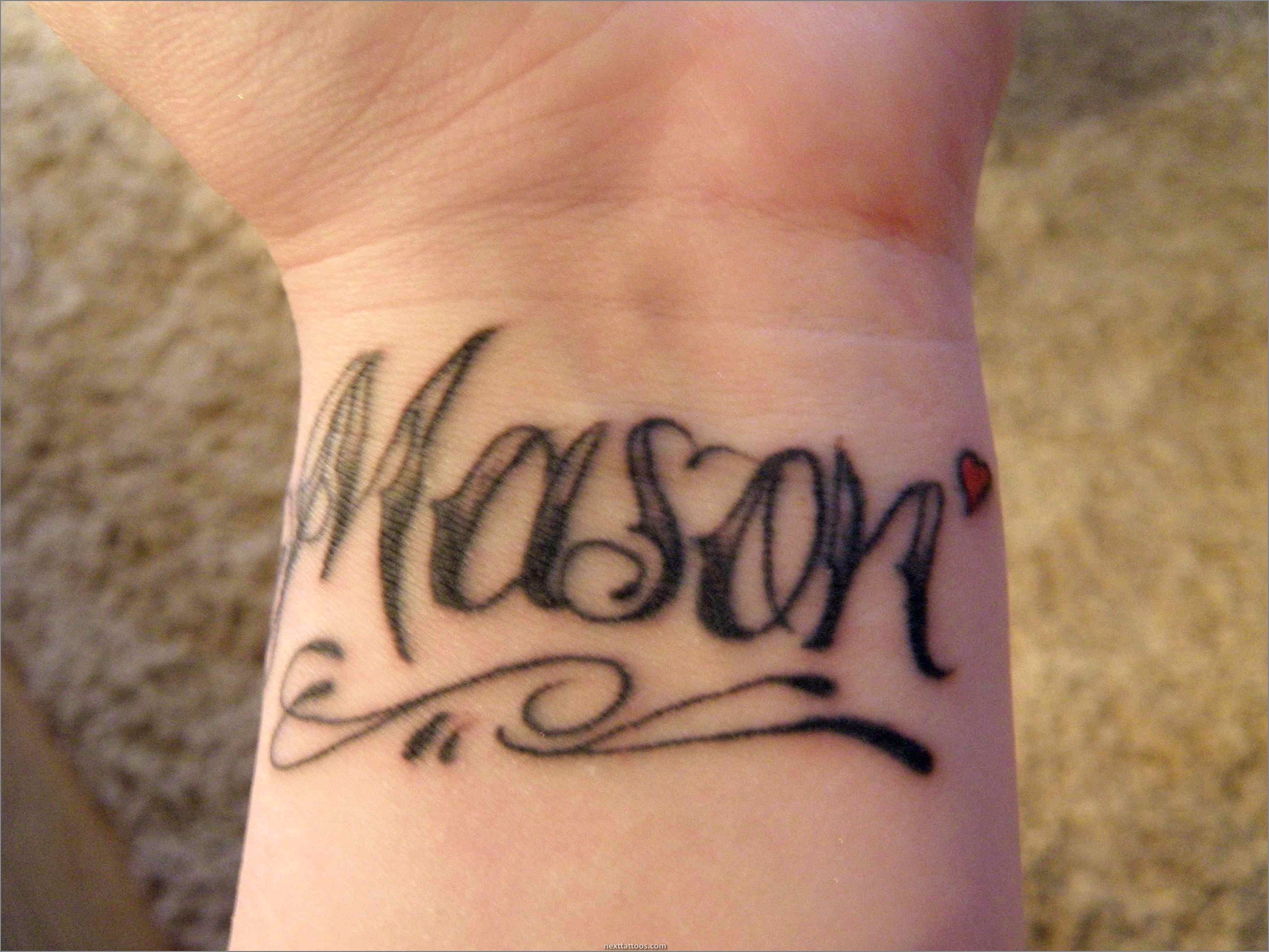 Popular Male Wrist Tattoo Designs